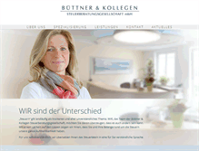 Tablet Screenshot of buettner-kollegen.de
